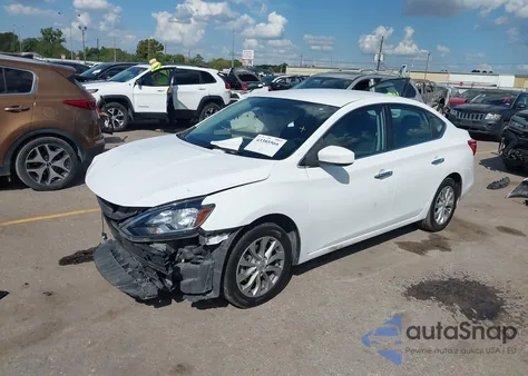 2019 Nissan Sentra Sv from USA, damaged, VIN 3N1AB7AP6KY374868